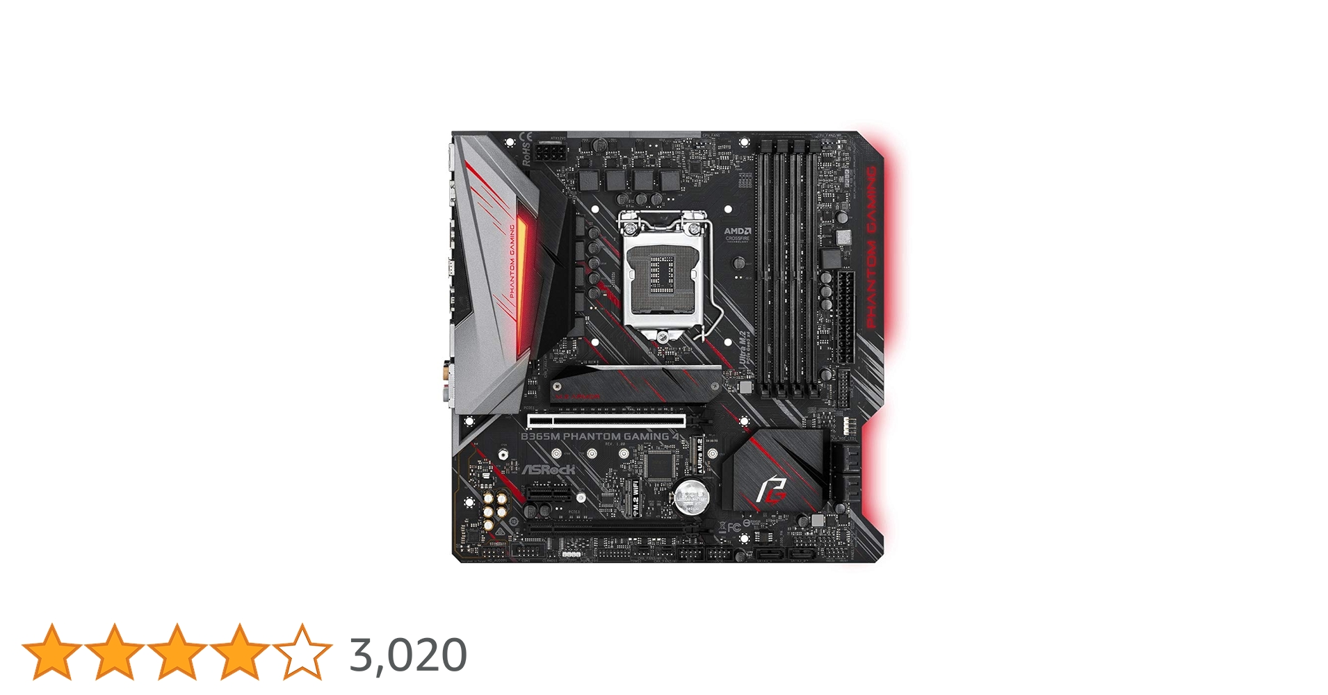 【動作確認済】B365M Phantom Gaming 4 ASRock | B365M Phantom Gaming 4